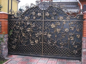 Кованые ворота и калитки #1364043