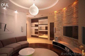 Отделка,  ремонт квартир. коттеджей. офисов бани  #1365839