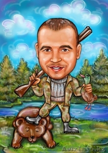 Шаржи на заказ в Алматы #1365859