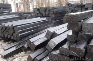 Брус деревянный для стрелочных переводов    #1356479