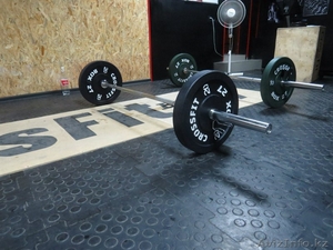 Резиновая плитка под штангу #1363434