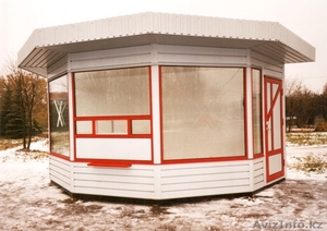 Киоски,  вагончики строительные,  дачные домики,  павильоны в Алматы. #484355