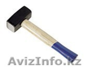 Кувалда кованая,  с деревянной рукояткой,  1, 5кг,  длина 230мм #1363473