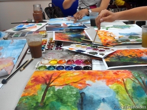 Уроки рисования в Алматы Студия 