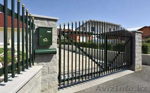 Металлические ворота и ограждение Алматы #1356339