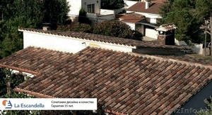 Керамическая черепица La escandella #1372555