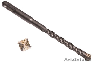 Бур по бетону с крестообразным наконечником #1377313