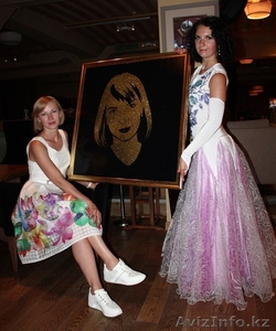 Блесточный портрет на заказ от TESLA Art Lab #1376915