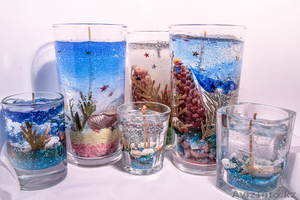 Гелевые свечи ручная работа #1368264