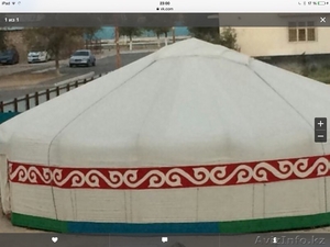 Продам новую юрту с наружными и внутренними узорами и шью для юрт и палаток чехл #1375417