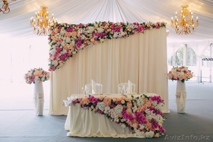 Оформление свадьбы цветами #1370616