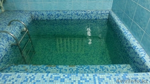 Баня на дровах. Экибастуз.. комната отдыха, бассейн, парилка,  музцентр .и т.д #1379411