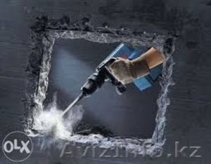 Услуги перфоратора,  отбойного молотка,  сантехника,  Прочистка канализац #1327327