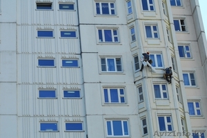 Утепление и герметизация межпанельных швов,  рустов (наружные работы) #1380187