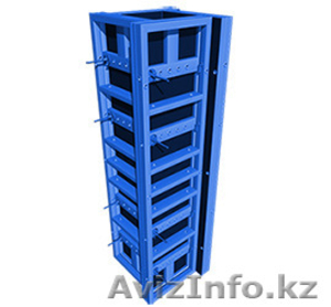 Опалубка колонн на угловых щитах #1388034