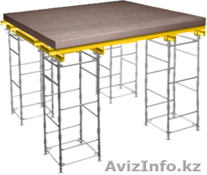 Опалубка перекрытий на объемных стойках #1388063