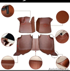 Автомобильные 3D коврики (полики) из к эко-кожи #1395510