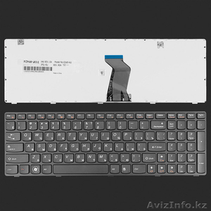  Клавиатура для ноутбука Lenovo IdeaPad G580/ V580/ Z580,  RU,  черная #1400014