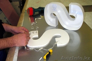 Объемные буквы наружная реклама #1395617