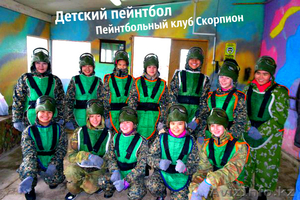 Пейнтбол для детей в пейнтбольном клубе Скорпион #1384048