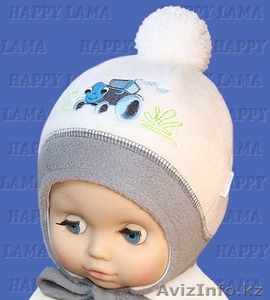 Флисовая шапка для мальчика #1394957