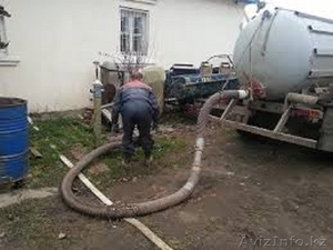 Откачка,  туалетов,  ямы,  септиков колодцев Выдувка продувка канализации #1397494