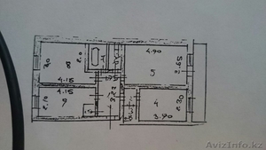 продам 3х ком квартиру 65кв м , рассмотрю обмен #1389841