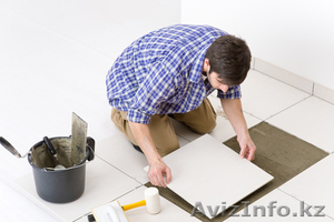 Производим монтаж кафеля #1404056