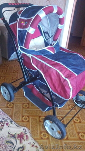 продам коляску зима-лето, в очень хорошем состоянии, бордово-синего цвета #1414188