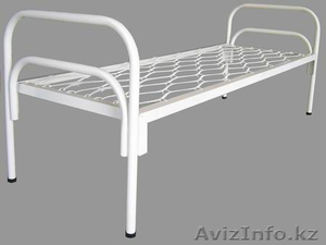 Кровати металлические двухъярусные для казарм,  кровати трёхъярусные дёшево. #1422054