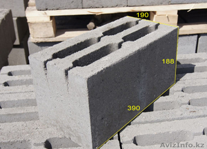 Пескоблок стеновой (четырехпустотный) #1423115