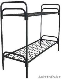 Кровати металлические двухъярусные,  кровати для рабочих,  кровати оптом. #1415382