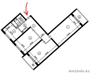 Продам 3-комн за 13млн в ЦЕНТРЕ #1405537