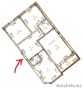 Продам 3к=79м за 19, 9млн в Новом ГОТОВОМ Доме #1405542