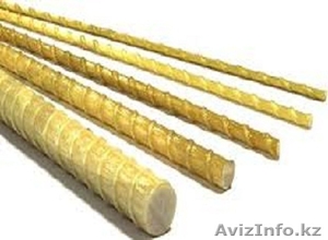 Арматура композитная АКП,  d=4-20мм. Для армирования бетонных изделий. #1142192