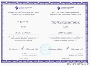 Профессиональный бухгалтер РК #1409219