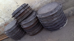 Производим люки чугунные  тип Л с шарниром ГОСТ 3634-99 #1421822