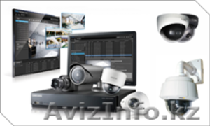 Бейнебақылау камераларын (видеокамераларын) орнату Шымкентте.   #1405040