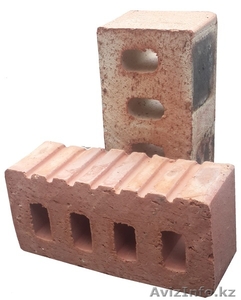 Кирпич керамический,  полуторный,  рядовой,  пустотелый,  утолщенный #1416529