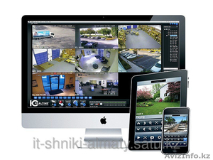 Видеонаблюдение через интернет. Проектирование,  монтаж,  модернизация в Алматы #1405011