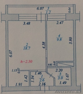 Продам 1-ую квартиру 11 микрорайон #1439739