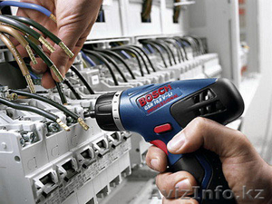 Услуги электрика в Алматы электромонтажные работы в Алматы. #1285690