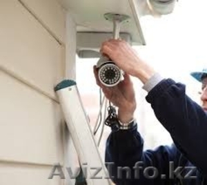 Установка видеонаблюдения Астана. #1435173