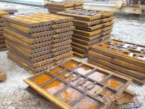 Плиты дробящие на СМ-741 (подвижная/неподвижная) #1443813