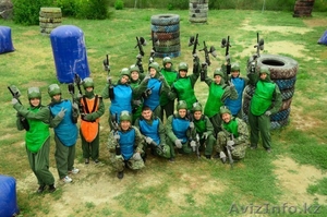 Пейнтбольный клуб Скорпион в парке Горького Алматы #1444903