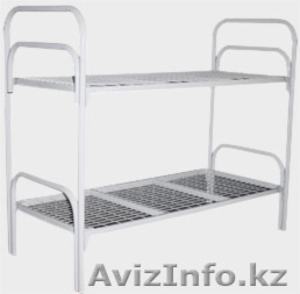 Кровати металлические одноярусные,  кровати металлические двухъярусные,  опт. #1435287