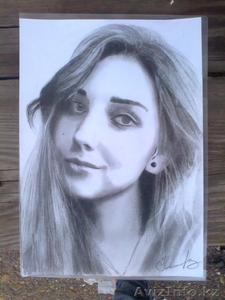 Портрет с фотографии. на заказ. Рисую портреты на зака. карандашом #1441527