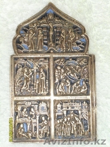 Литая икона створка складня #1430402