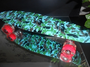 Pennyboard 22 Пенни Борд PRINT со светящимися колесами #1354764