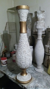 Вазы из гипса ручной работы #1435170